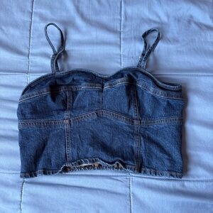 Universal Thread Denim Tank Top - Blue